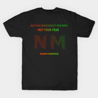 Nelson Mandela quote T-Shirt